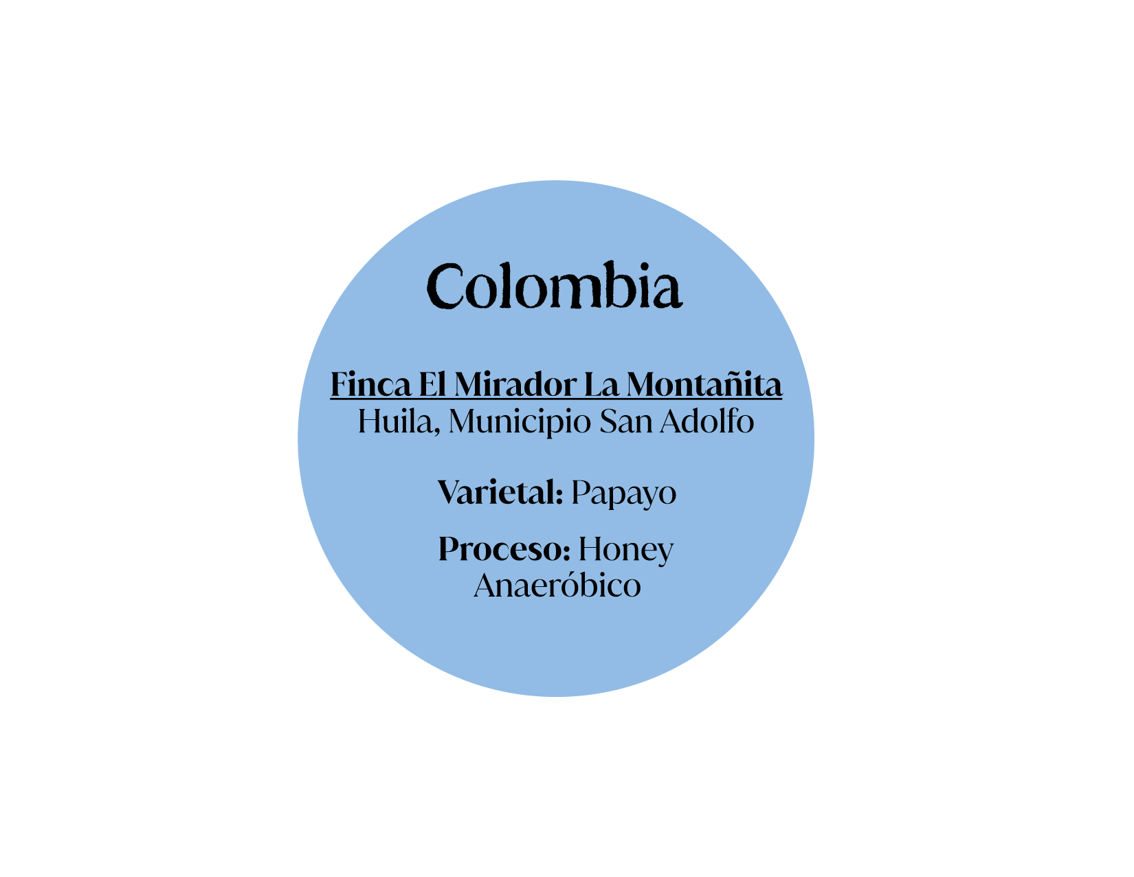 Colombia El Mirador La Montañita